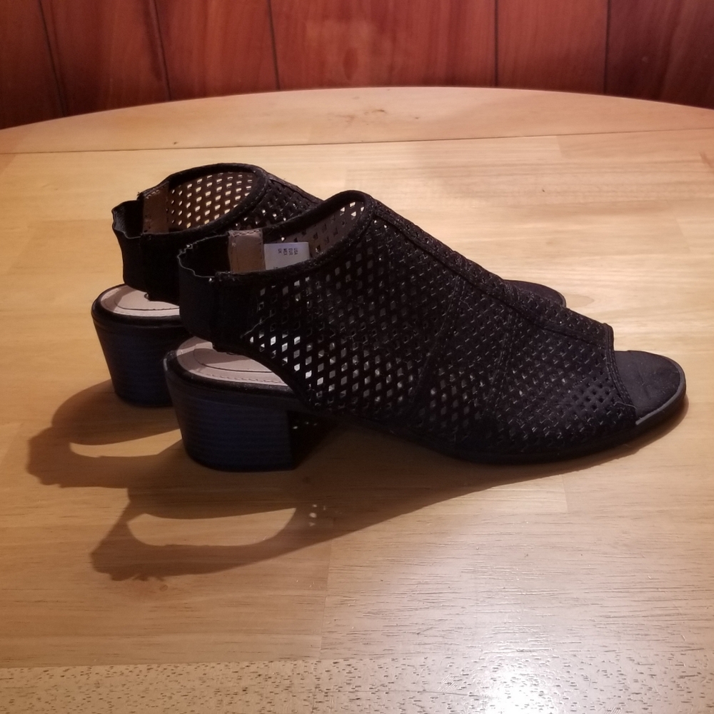 Diba black suede 8.5